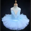 Taneczna Ruoru Pink Blue Ballet Tutu Chuda balet sukienka dla dzieci szjelowe Jezioro Swan Jezioro dziecięce kostium taneczny Scena Profesjonalna 230601