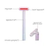 Home Beauty Instrument 4 em 1 Red Light Therapy Skincare Tool For Face Neck EMS Microcurrent Massage Anti-Aging Skin Tightening Wand 22 Waov