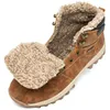 Vintervattentät snöstövlar plysch Keep Warm Boots For Men Sneakers Big Size 48 Men Ankle Boots Outdoor Non-Slip Shoes