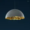 Hängslampor Italien designer ledde hängande nordisk lampa för matsal/kontorshem inomhus hängande ljusarmatur