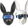 أقنعة الحفلات أرنب LED Mask Mask Mask Bar Masquerade Bunny Girl Mask Halloween Mask Mask Mask Face Shild Party Cosplay 230602