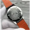 Luxus-News Top-Herrenuhren, automatisch, mechanisch, Edelstahl, schwarzes Leder, schlicht, 41 mm, UHR MARK XVIII Outdoo