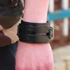 Bangle Leather Punk Braided Bracelets Rock Wristbands Faux Mens Gothic Viking Adjustable