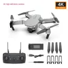 E88 Pro hélicoptère fpv course Drone kit Avec Grand Angle HD 4K Double Caméra Hauteur Tenir Wifi RC Pliable Quadcopter Dron Cadeau