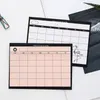 Creative Simple Desktop Schedule Tearable Month Plan Note Book Work Efficiency Summary Memo Pad