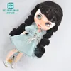 인형 액세서리 옷의 옷 패션 학교 유니폼 핑크 블루 잉크 와인 레드 Blyth Azone OB23 OB24 16 인형 액세서리 230602