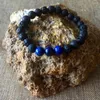 Strand Natural Lava Stone Blue Lapis Lazuli для женщин мужчины эфирные диффузоры браслет модные украшения