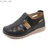 Женская обувь сандалии мода Baotou Wedge Platform Sandals Ladies Rom