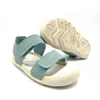 summer new boys' and girls' sandals magic sticker Soft bottom Toe wrapping beach wading shoes