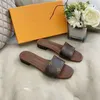 Dames Designer Revival-muilezels Slide Platte bodem Sandalen dia's Bruin Zwart Wit Leren slippers Zomerstrand Flip Flops Vrijetijdsschoenen Originele doos