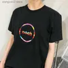 Erkek Tişörtleri Yuvarlak Basit Boyalı Bahis Baskı Gündelik Moda Büyük Boy Tee Sokak Giyim Siyah Beyaz Kadın Yeni Noah T Shirts Erkek Giyim T230602