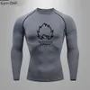 Męskie koszulki Goku t shirt męskie siłownia trening fitness sport jiu jitsu t shirty men Compress Rashguard Boxing Mens Muay Thai Kickboxing Jerseys J230602