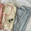 Damen-Trainingsanzüge, Damen-Sommer-Pyjama-Set, gestreift, einreihig, lockeres Hemd, solide kurze Hosen, zweiteilig, weiblich, Freizeit-Homewear