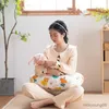 Maternity Pillows Baby Nursing Cover U-Shaped Breastfeeding Pillow Slipcover Infant Cuddle Feeding Waist Cushion Case 56x16CM