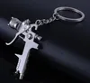 Metall Ny vattenpistolnyckelringbil Biltvättverktyg Högtrycksvattenpistolmodell Key Chain Party Gift Pendant Nyckelring