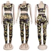 Designer Tracksuit Kobiety 2023 Summer Sexy Dwuczęściowy zestaw Slim Fit Tank Top BodyCon High Talle Spodnie 2pc