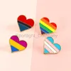 Regenbogen-Brosche, Liebes-Herz-Flaggen, Anstecknadel, Gay Pride, Denim-Accessoires für Männer und Frauen, Schmuck, Regenbogen-Schafe, Emaille-Abzeichen, Geschenke