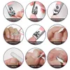 Vestidos 20pcs unhas clippers manicure conjunto de pedicure kit de alta qualidade kit com estojo de viagem Ferramenta de trabalho de prego Presente de aniversário presente de aniversário