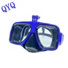 Dykmasker Professionella undervattensmaskkamera Dykning Masker Simglasögon Snorkel Scuba Diving Equipment Camera Holder FSports Cameras 230601