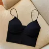 Camisolas sin mangas para mujer, Tops cortos sexys, sujetadores sin costuras, Bralette transpirable, sujetador para dormir sin aros, Top de tubo para deportes, ropa interior femenina