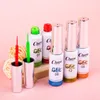 Anslutningar 12 färger Pull fodergel nagellack kit för DIY Hook Line målning Manikyrgelborstad design Nagelkonsttillbehör Tillbehör