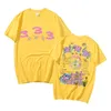 Magliette da uomo Bladee 333 Hip Hop Oversize Trend Skate Drain Gang Tshirt Harajuku Unisex T-shirt Uomo Donna Moda Casual Manica corta Tees