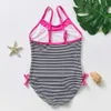 Swimwear 1-6Y Toddler One Piece Girls' Children's Cute Beach Swimsuit P230602