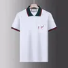 Men's designer Tees&Polos circular T-shirt with enlarged collar embroidered print polar style summer street Hawaiian polo shirt made of pure cotton