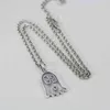 New 2023 designer jewelry bracelet necklace ring classic little ghost pendant hip hop Skull clavicle chain