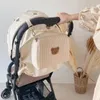 Luiertassen Koreaanse Beer Borduren Babytas voor Wandelwagen Mama Herbruikbare geboren Zorg Kwekerij Organizer Nappy Changing Mom 230601