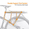 Bike Frames Deemount Heavy Duty Bicycle Luggage Rear Cargo Rack Stand 24 29'' Trunk 100 KGS Load Fit 4.0 Fat Tire 230601