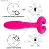 G-Punkt 3 Motoren Dildo Vibrator Anal Vagina Doppelpenetration Klitoris Penis Stimulator Sexspielzeug für Frauen Männer Paare Erwachsene 18 L230518