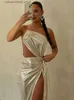 Robes de soirée Prom Tassel Slip Dos Nu Maxi Dress Femmes D'été Sexy Élégant Soirée Soirée Dames Moulante Danse Découper Robes Longues T230602