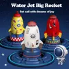 Vattenutrustning Rocket Launcher Toys Outdoor Rocket Water Pressure Lift Sprinkler Toy Fun Interaction in Garden Lawn Water Spray Toys For Kids 230601