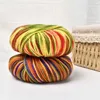 Garn gefärbtes Acryl zum Stricken Diy getuftete Fäden kostenlose Lieferung Seil Häkelartikel Schals Schals Pullover Garn 50 g P230601