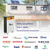 NY 48V 300AH LIFEPO4 Batteri inbyggt 15S SMART BMS 15KWH POWERWALL RS485/CAN 6000 Cycles for Home Solar Storage EU Tax Free