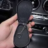 New Universal Leather Car Key Case Crystal Rhinestone Crown Driver's license Cover Holder Car Key Bag Wallets Keychain Accessories