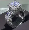 Band Ringen Super Shining Vrouwen Mannen Mode Ring Prachtige Zilveren Kleur Ingelegd Zirkoon Stenen Trouwringen voor Vrouwen Engagement Sieraden J230602