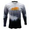 Cycling Shirts Tops Motocross Shirt Long Sleeve Men Downhill Jersey Off-Road Bicycle Racing T-Shirt Quick Dry Cycling Enduro Polera Mtb Jersey 230601