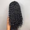 Synthetic Wigs Curly Headband Natural Black Long Womens Wig Deep Water Wave Bohemian Hair For Women Fake 230602