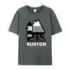 Herren-T-Shirts Burton Snowboards Neue T-Shirt-Größe S 5xl J230602