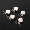 Wall Clocks 20 Pcs Bed Sheet Fasteners Bib Clips Metal Suspender Overall Buckles Pacifier