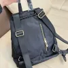 Borse in nylon di lusso Zaino da uomo di design Zaini da donna con coulisse Zaino in tela Borsa a tracolla con patta Strisce Zainetto Zaino Zaino