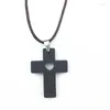 Pendant Necklaces 2023 Men's And Women's Crucifixion Love Necklace With Health Stone Jewelry Gift Box