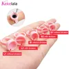 Brosse Kekelala 100pcs White Plastic Glue Glue Taps pour cils Extension Microblading Pigment Holder Maquillage Beauty Tools Fournisseur