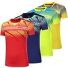 Men's T-Shirts Badminton shirt Sportswear Tennis shirt Men sports Table tennis Shirts tennis clothes Qucik dry Running Exercise training shirt 230601