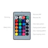 50Pcs LED RGB+W 5W E27 E14 Memory Spot Light Bulbs With 24Keys Remote Controller Changing Lamp