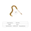 JINYOU Charm Metal textura Collar Collar joyería moda Acero inoxidable 18 K cadena Collar 2022 Accesorios