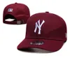 2023 Luksusowy bułka designerka Kobiety Mężczyźni Baseball Baseball Capmen Design Baseball Cap Baseball Team List Unisex Fishing Letter NY Valeies N-14