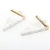 Charms Natural Stone Triangle Form